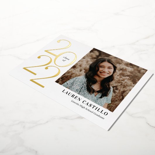 Année de fusion Faire-part de graduation de l'huil (Rotation)