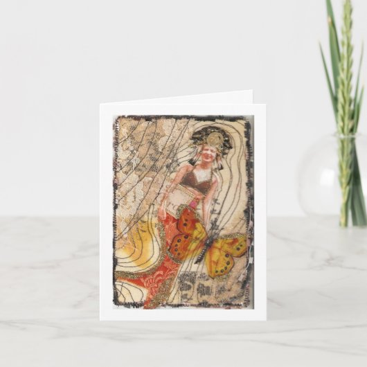 Année de la carte de voeux de Sirène (Devant)