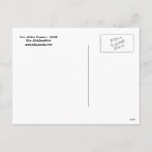 Année de la carte postale Dragon (Dos)