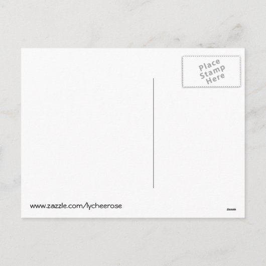 ANNÉE DE LA carte postale ROOSTER (Dos)