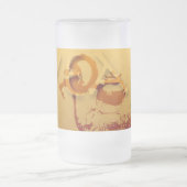 Année de la chèvre Année chinoise Zodiac Glas Mug (Centre)