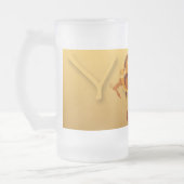 Année de la chèvre Année chinoise Zodiac Glas Mug (Gauche)