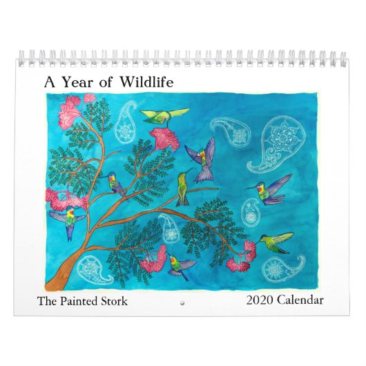 Année de la faune - 2020 calendrier illustré du mu (Protection)