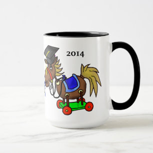 Année de la personnaliser de tasse d'obtention du
