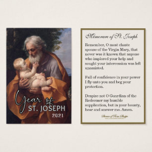 Année de la prière commémorative Saint-Joseph Cath