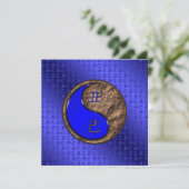 Année de la Terre Ox Appartement Carte de voeux (Debout devant)