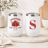 Année de naissance et monogramme Berry Sweet