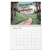 Année de positivité 2025 Calendrier motivationnel (Feb 2026)