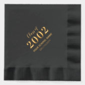 Année de réunion de la classe Gold Black School (Recto)