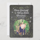 Année de tableau dans des cartes photos d'examen - (Dos)