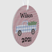 Année d'enfant dans l'ornement de révision avec Ca (devant)