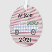 Année d'enfant dans l'ornement de révision avec Ca (devant)