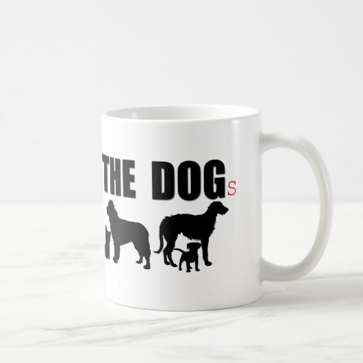 Année des Chiens Symbole chinois Idéogramme Mug (Droite)