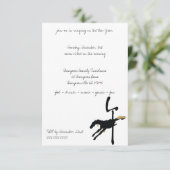 Année des invitations à la fête du cheval (Debout devant)