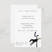 Année des invitations à la fête du cheval (Devant / Derrière)