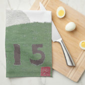 Année des moutons 2015, serviette de thé (Quart Plié)