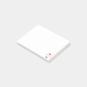 Année des notes 2017 de post-it de coq (Incliné)