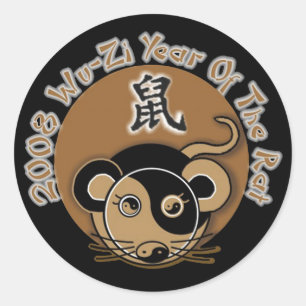 Année Des Stickers Rat