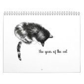 Année du calendrier des dessins de chat (Protection)