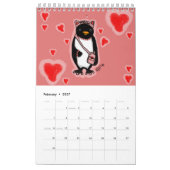Année du calendrier des pingouins (Feb 2027)