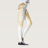 Année du coq d'or 2017 Leggings blancs (Droite)
