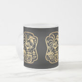 Année du coq d'or 2017 Papercut Mug 2 (Devant gauche)