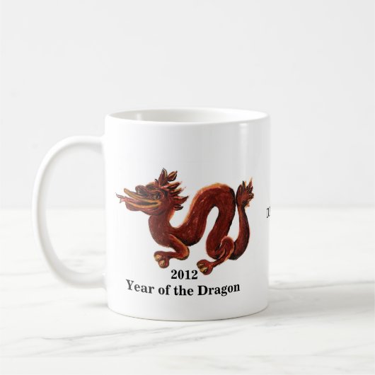Année du dragon 2012 mug (Gauche)