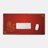Année du dragon 2024 Zodiac chinois (Clavier et souris)