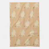 Année du Rabbit Ecru serviette de cuisine (Vertical)