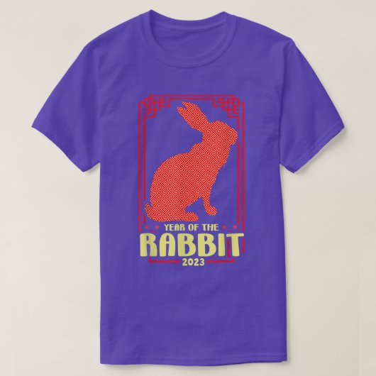 Année Du Rabbit Nouvel An Chinois 2023 T-Shirt (Design devant)