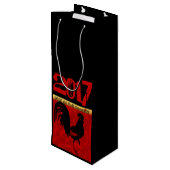 Année du Rooster 2017 W Sac cadeau 1 (Dos Angle)