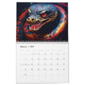 Année du Serpent – Calendrier d'Art 20XX (Feb 2027)