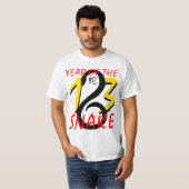 Année du serpent T-shirt 2013 (Devant entier)