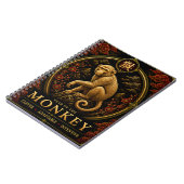 Année du Singe Cahier de Luxe du Zodiaque Chinois (Côté gauche)