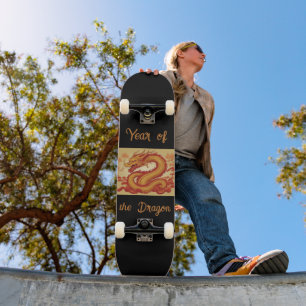 Année du skateboard du dragon