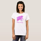 Année du t-shirt fille rose cheval (Devant entier)