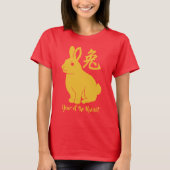 Année Du T-shirt Rabbit (Devant)