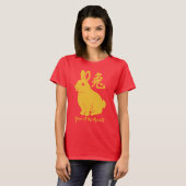 Année Du T-shirt Rabbit (Devant entier)