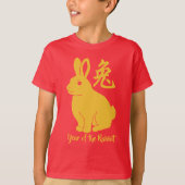 Année Du T-shirt Rabbit (Devant)