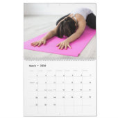 Année du yoga, Calendrier personnalisable (Mar 2026)
