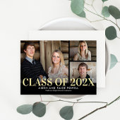 Année Finale Editable Colour Graduation Invitation