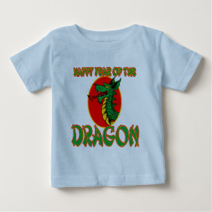 Année heureuse du T-shirts de dragon, tasses, sac