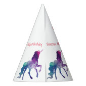 Année Licorne - Chapeau de Fête (Dos)