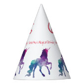 Année Licorne - Chapeau de Fête (Devant)