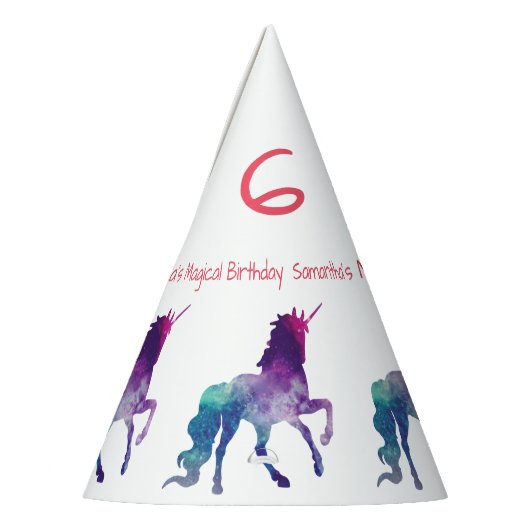 Année Licorne - Chapeau de Fête (Gauche)