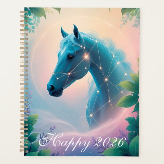 Année Personnalisée du Cheval 2026 (Devant)
