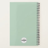 Année personnalisée, logo, nom et texte, journal e (Dos)