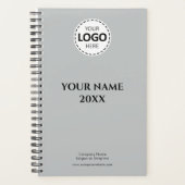 Année personnalisée, logo, nom et texte, journal g (Devant)