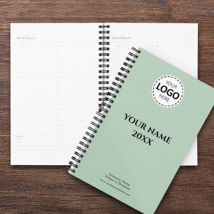 Année personnalisée, logo, nom et texte, journal v