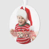 Année photo personnalisée (devant)